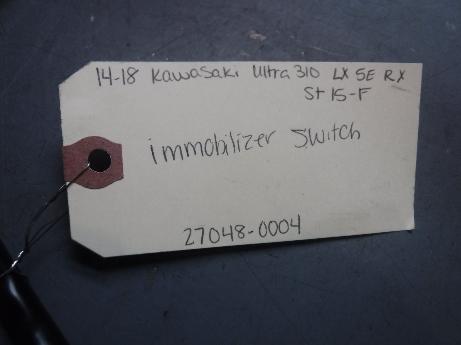 14-18 KAWASAKI ULTRA 310 LX X R SE ST 15F IMMOBILIZER OEM 27048