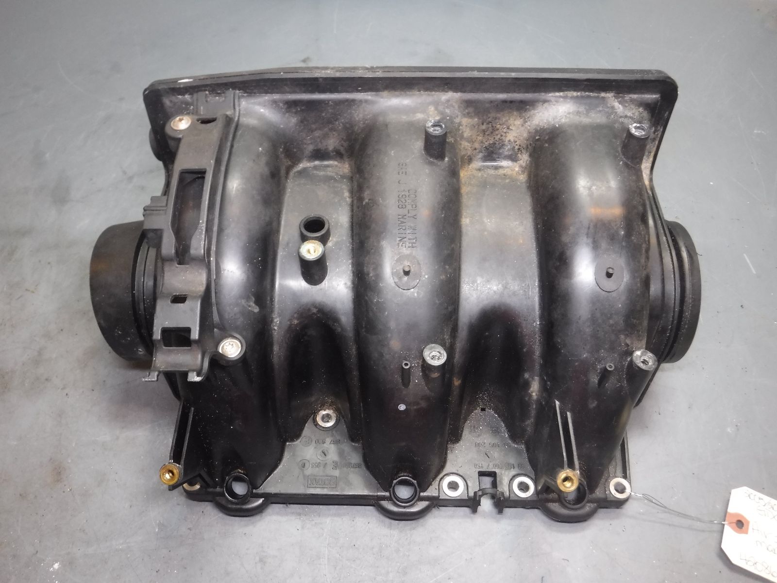 シードゥ RXT 2005年モデル 純正 AIR INTAKE MANIFOLD (部品番号420867955) 中古 [X007-033] SEADOO RXT '07 OEM AIR INTAKE MANIFOLD Used (420867955