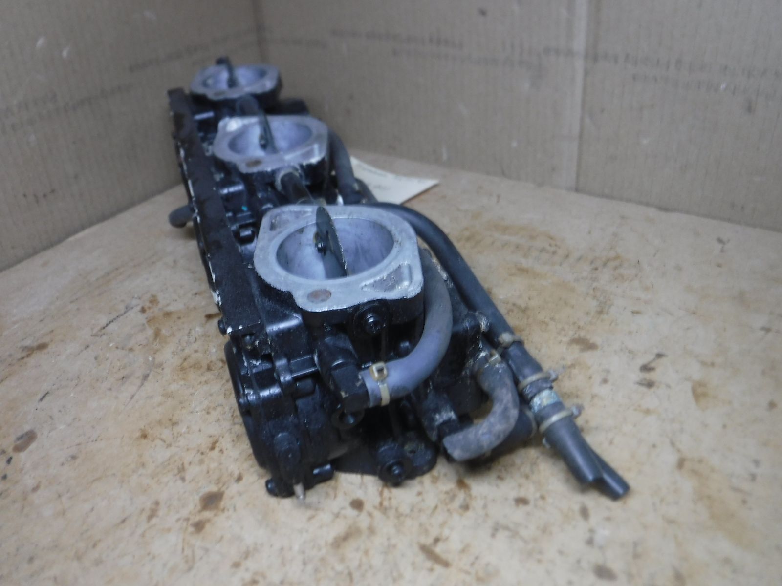 1996-1999 KAWASAKI STX ZXI 900 TRIPLE CARBURETOR ASSY 15003-3702