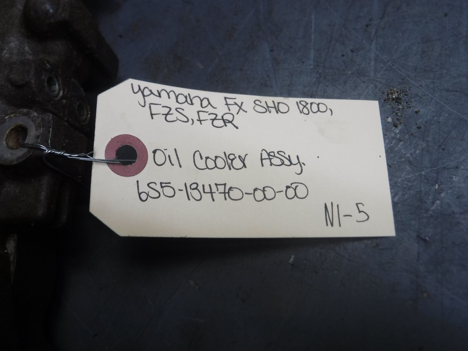 YAMAHA FX SHO 1800, FZS, FZR OIL COOLER ASSY 6S5-13470-00-00